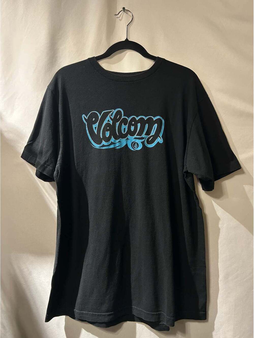 Volcom Vintage Black Skater T-Shirt L
